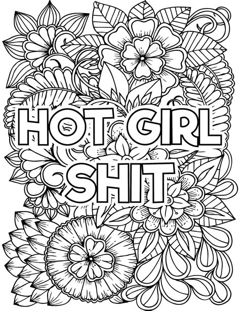 Curse word coloring books for grown ups